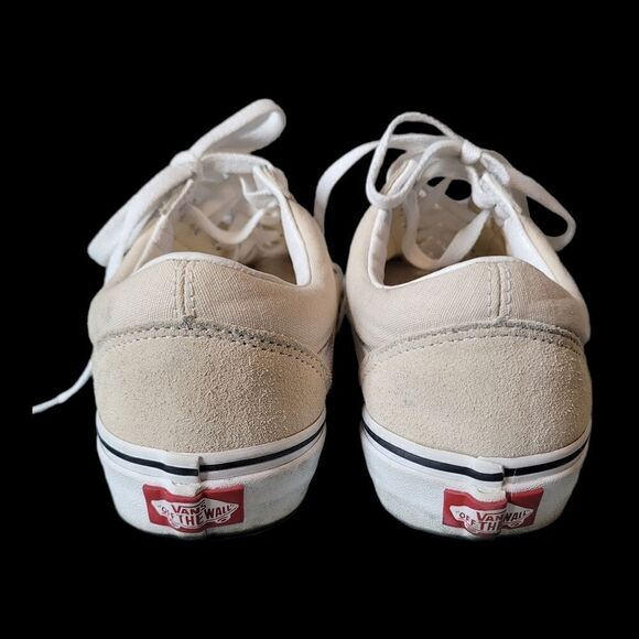 Vans Cream And White Sneaker - Picture 4 of 5